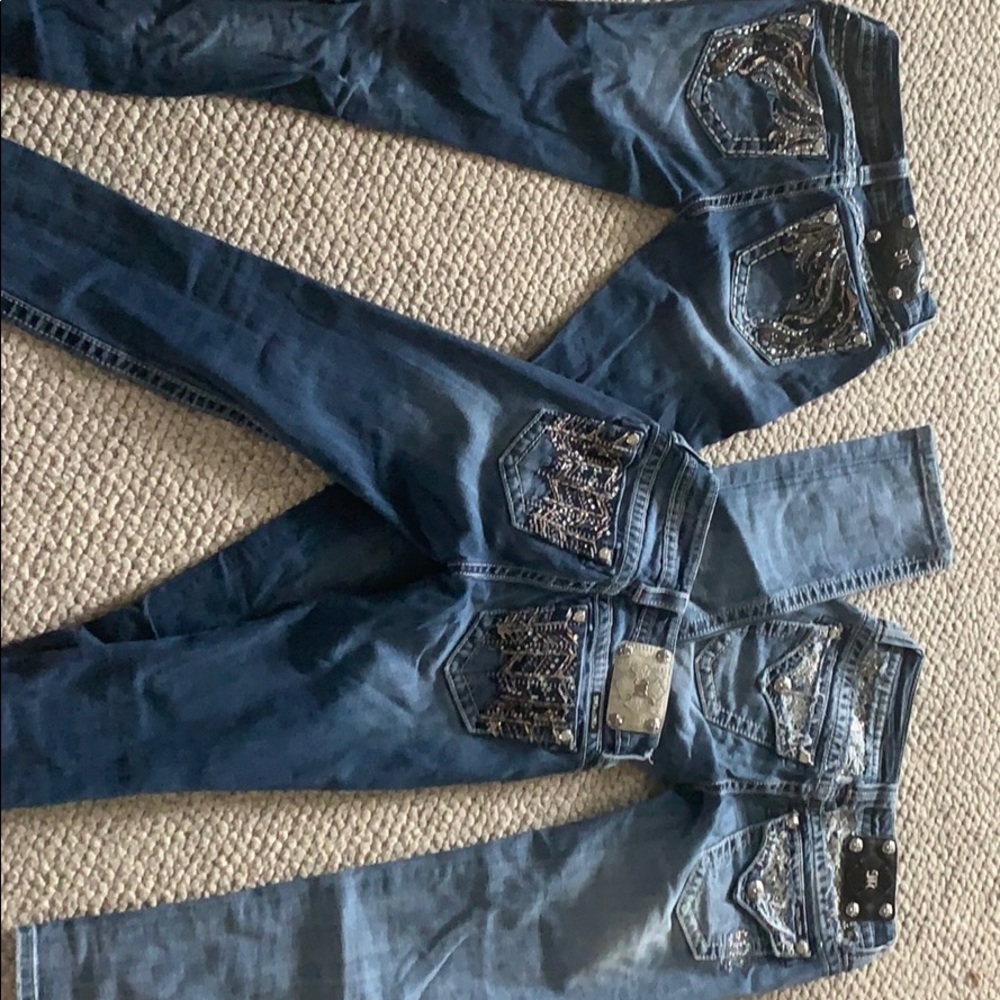 Lot Miss Me Jeans - Straight Leg Skinny Jeans